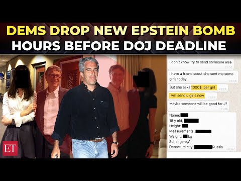 ‘Sending girls for…’: From Bill Gates to ‘Lolita’ quotes on woman’s body, Dems drop new Epstein pics