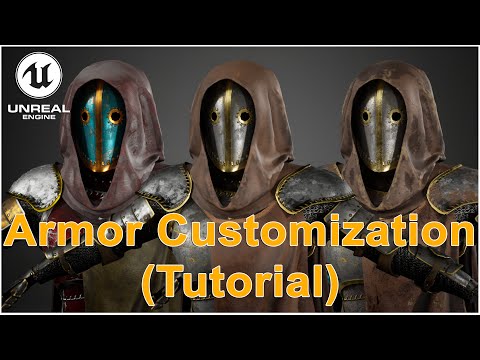 UE5 Armor Customization System (Tutorial) PT1