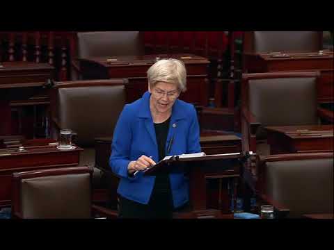 On Senate Floor, Warren Underscores Danger of Budget Director Nominee Russ Vought