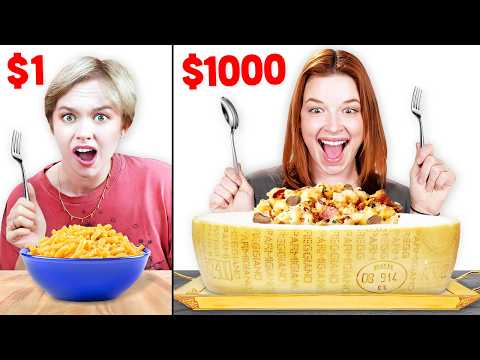 $1 Vs. $100 Vs. $1000 Mac n Cheese!