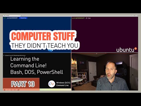 How do you use the Command line? PowerShell, cmd, bash? - Computer Stuff They Didn't Teach You #13
