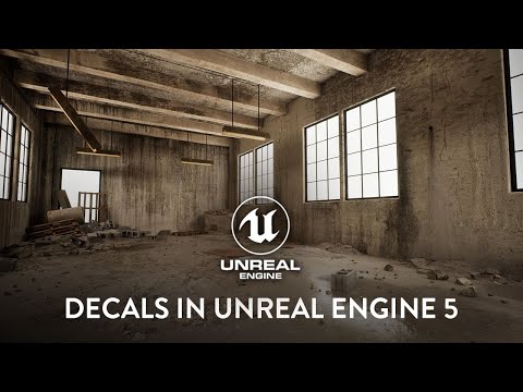 Working with Projection Decals In Unreal Engine 5