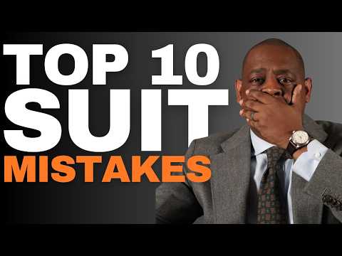 10 SUIT MISTAKES Guys Make All the Time!