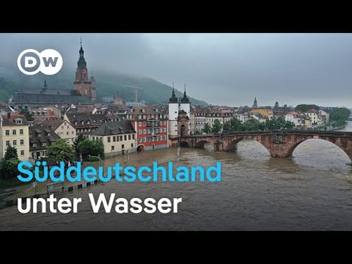 Das Hochwasser im Süden Deutschlands hält die Region in Atem | DW Nachrichten