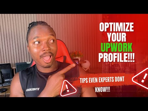 SECRET TIP!😱Optimize your Upwork profile and get invites! 3000 freelancers saved this