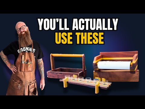 4 Surprisingly Useful Small Woodworking Projects that are Beginner Friendly - One Day Builds