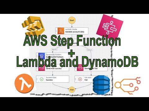 Integrate AWS Step Functions with Lambda and DynamoDB Tutorial | Step by Step Guide