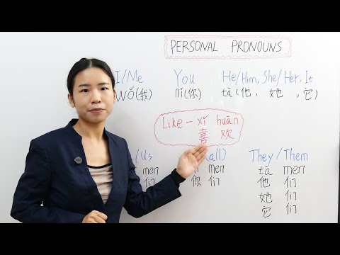 Learning Personal Pronouns in Chinese | You/I/He/We/They... | HSK | Learn chinese Lesson 3