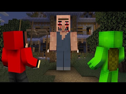 ESCAPING THE HAUNTED HOUSE - Minecraft