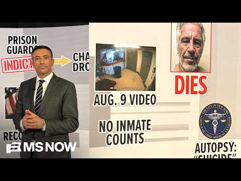 NEW Epstein death exposé: See damning timeline confronting Trump DOJ (Melber Report)