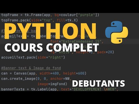 🐍APPRENDRE PYTHON : COURS COMPLET POUR DEBUTANTS👨💻