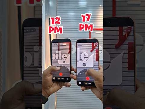 Apple iPhone 13 Pro Max Vs iPhone 17 Pro Max Videos And Photos Zoom Test