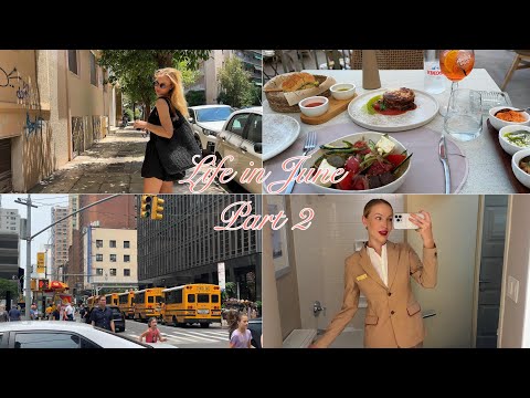 VLOG | Мой первый раз в Нью-Йорке| Афины| будни стюардессы Эмирейтс