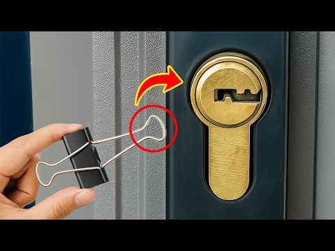 Very few people know this lock-opening trick – you won’t believe your eyes