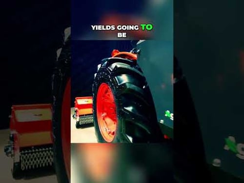 Kubota's Smart Tractor: AI for Higher Yields & Faster Harvests! #shorts