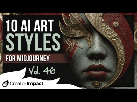 10 TRANSFORMATIVE AI Art/Midjourney Prompts Styles & Phrases: Vol 46