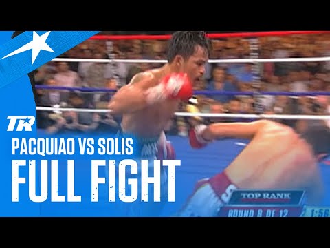 When Manny Pacquiao Unleashed His Power on Jorge Solis | FULL FIGHT