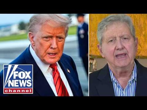 Sen Kennedy says Trump was 'as mad as a mama wasp' about Noem