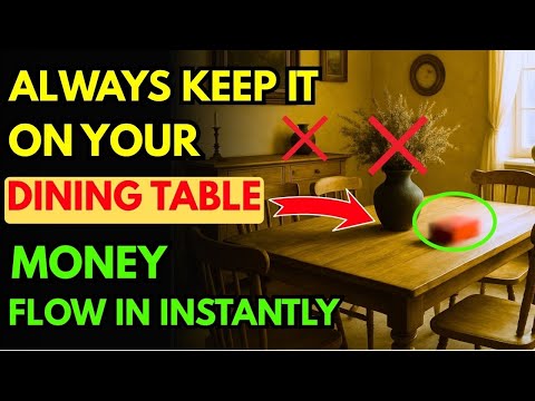 Never Remove This From Your Dining Table – It’s a Magnet for Wealth and Harmony You Must Keep!