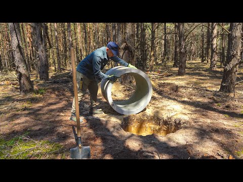 DIY Outhouse Build | Off-Grid Cabin Project in the Woods