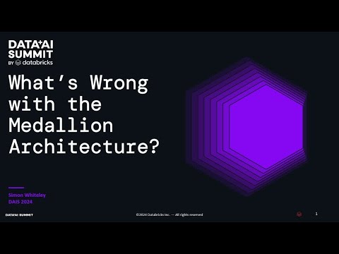 What's Wrong with the Medallion Architecture?