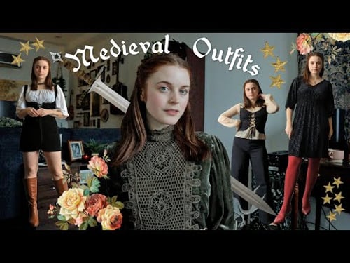 How to style Medieval-core Outfits // casual, thrifted