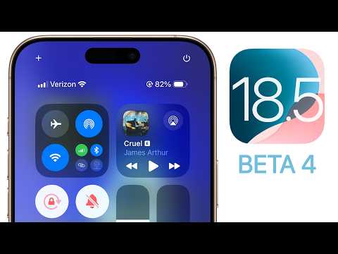 iOS 18.5 Beta 4 Released - What's New?