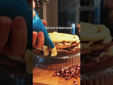 How to make a potato birthday cake