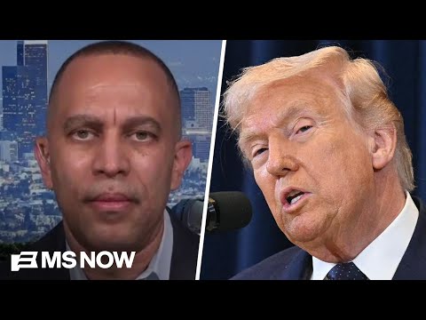 Jeffries: Trump spending billions on Iran, has 'zero interest' in lowering cost of living in U.S.