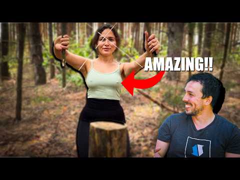 Reacting to the World's Hottest Survival/ Bushcraft Hacks 🍑