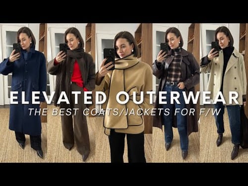 ELEVATED OUTERWEAR | TRENDS TO SHOP - FUNNEL NECK, SCARF DETAIL, FAUX LEATHER