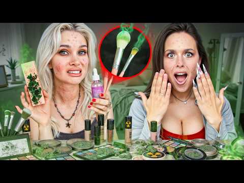 WE BOUGHT THE CHEAPEST COSMETICS FROM AUCHAN AND PODRUZHKA