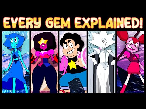 All 97 Steven Universe Gems Explained!