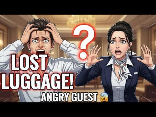 ANGRY GUEST vs. RECEPTIONIST! π‘ - The Lost Luggage Nightmare