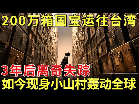 200万箱国宝被秘密运往台湾,为何3年后离奇失踪,如今现身小山村轰动全球【历史档案】