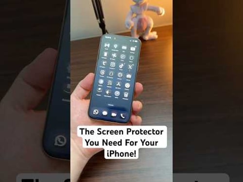 The Screen Protector You Need For Your iPhone! #shorts #iphone16pro