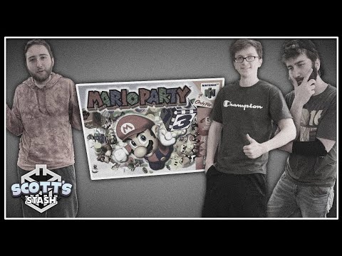 Scott, Sam and Eric Film Themselves Playing Mario Party for the First Time
