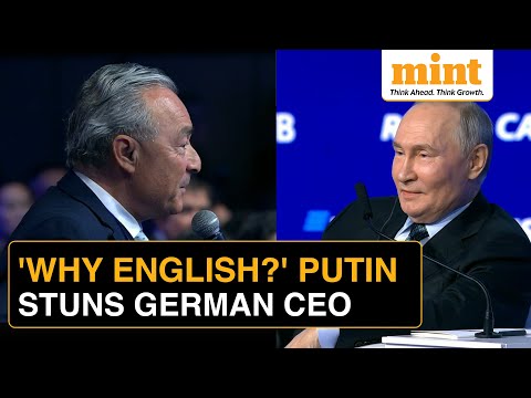 'Speak German', Putin Lashes Out At German CEO for speaking in English | 'You Represent GERMANY'