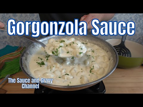 Gorgonzola Sauce Recipe | How To Make Gorgonzola Sauce | Homemade Italian Sauce Recipe
