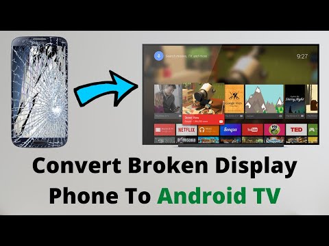 Make Smart TV Using Broken Display Phone | in Hindi | टूटे हुए फ़ोन से बनाये स्मार्ट टीवी।