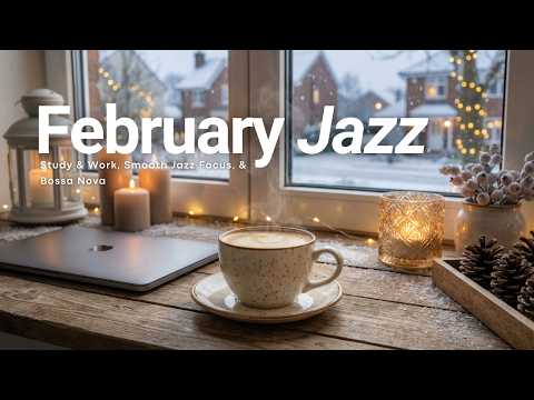 February Bossa Nova Mood 🌿 Relaxing Jazz for Study & Work Productivity