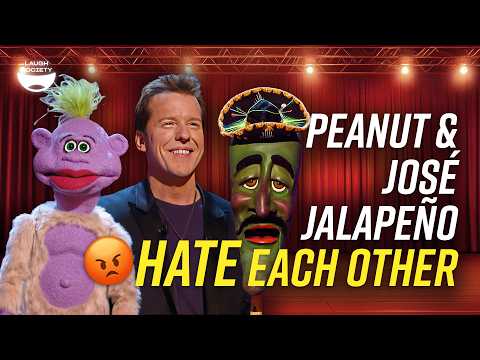 EVERY Jeff Dunham, Peanut & José Jalapeño(on a Stick) Interaction EVER