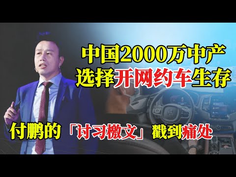 中国2000万中产为什么选择开网约车?付鹏的“讨习檄文”含金量还在不断上升丨付鹏丨中国经济丨社会民生丨网约车丨习近平