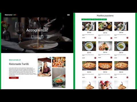 Crear Página web responsive con HTML5 CSS3 Y JAVASCRIPT
