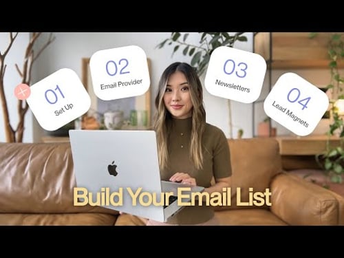 4 Steps to Build Your Email List From Scratch in 2025