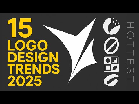 Top 15 Logo Design Trends for 2025 | Hottest Logo Design Trends