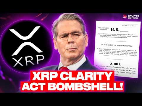 XRP CLARITY ACT BOMBSHELL! *IT'S DONE* ?!?