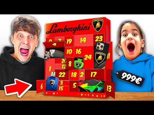 KLEINER JUNGE testet 100 VIRALE ADVENTSKALENDER! 😱