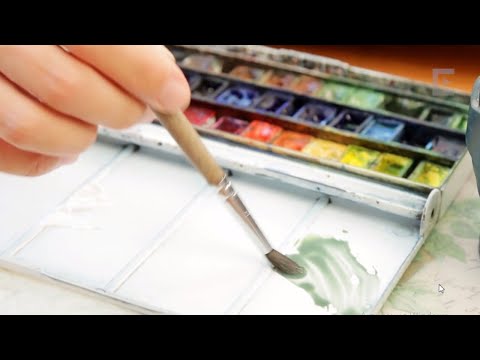 Акварель. Рисуем пейзаж с художником Сергеем Курбатовым.