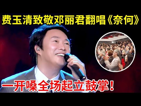 全场泪奔!费玉清致敬邓丽君翻唱《奈何》,一开嗓全场起立鼓掌!【最美歌声·精编版】#费玉清 #Yu-Ching Fei